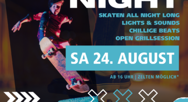 SKATE NIGHT – Mitternachtsskaten auf dem Skatepark Spremberg