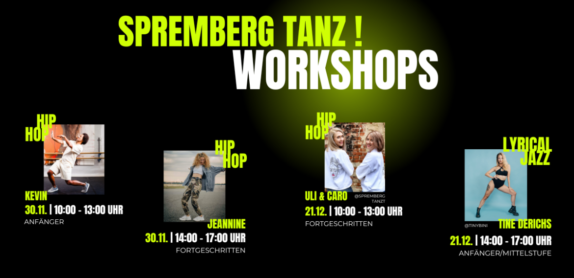 Spremberg Tanzt – Workshops für alle